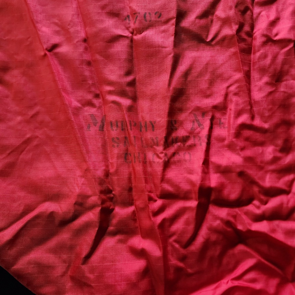 Murphy & Nye Large Red Ripstop Sail Bag Nautical Yachting Gear Storage READ‎